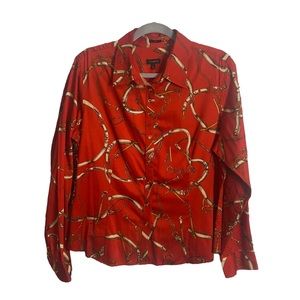 Gorgeous Talbots Button-down Blouse